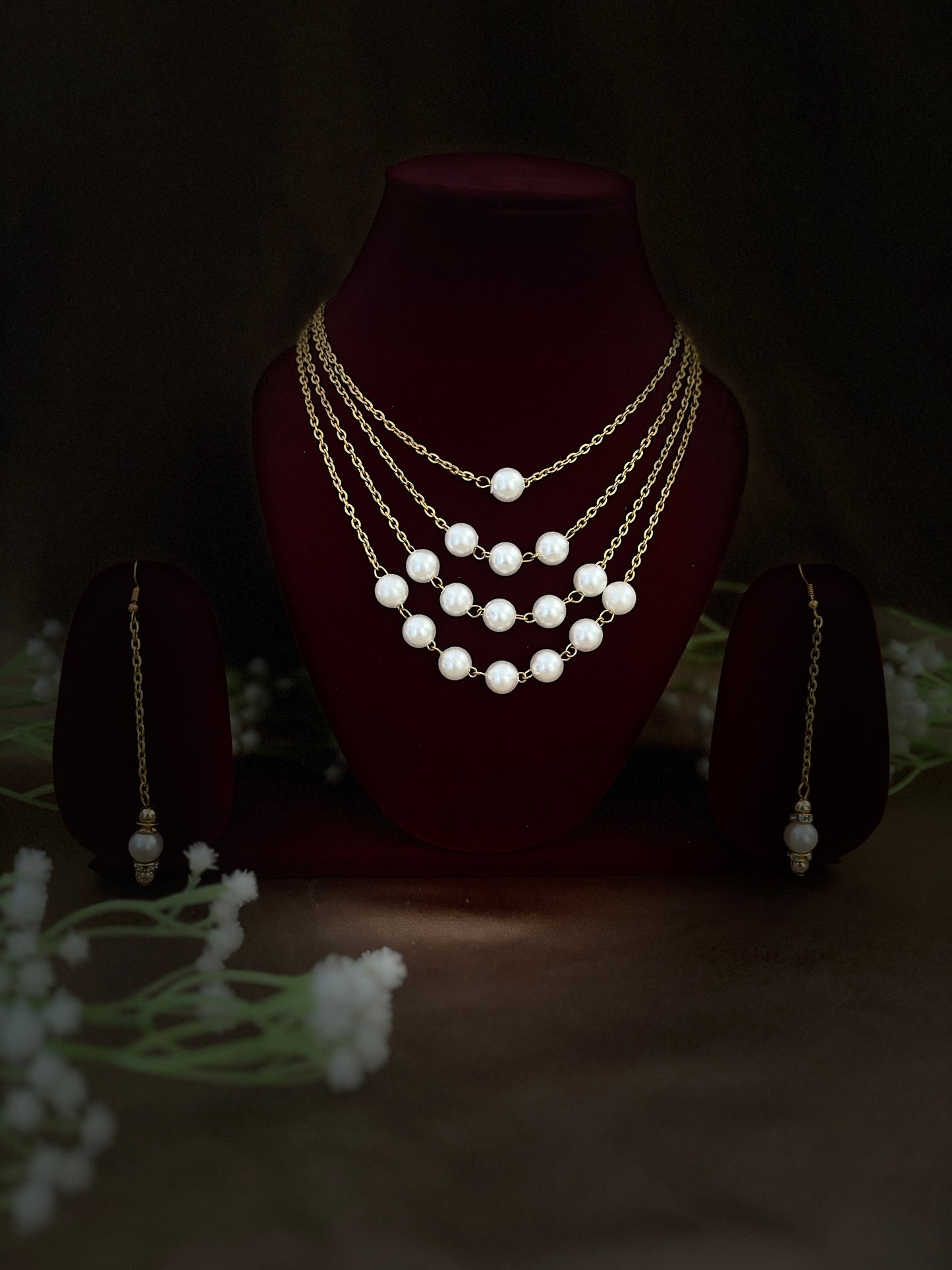 Pearl Symphony – Four Layers with Statement Pearl