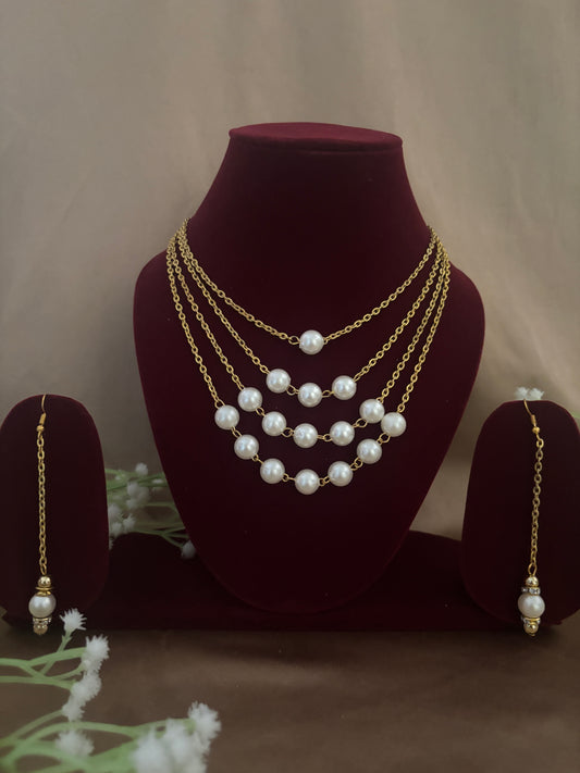 Pearl Symphony – Four Layers with Statement Pearl